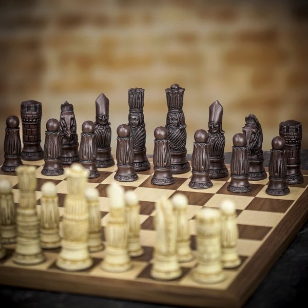 Berkeley Chess Victorian Chess Pieces Ivory And Dark Brown   1585912314 06022000 