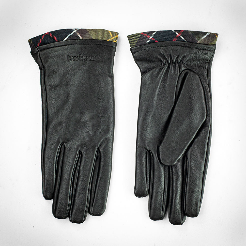 Barbour Bexley Leather popular Gloves Black Large Touchscreen Compatible NWT