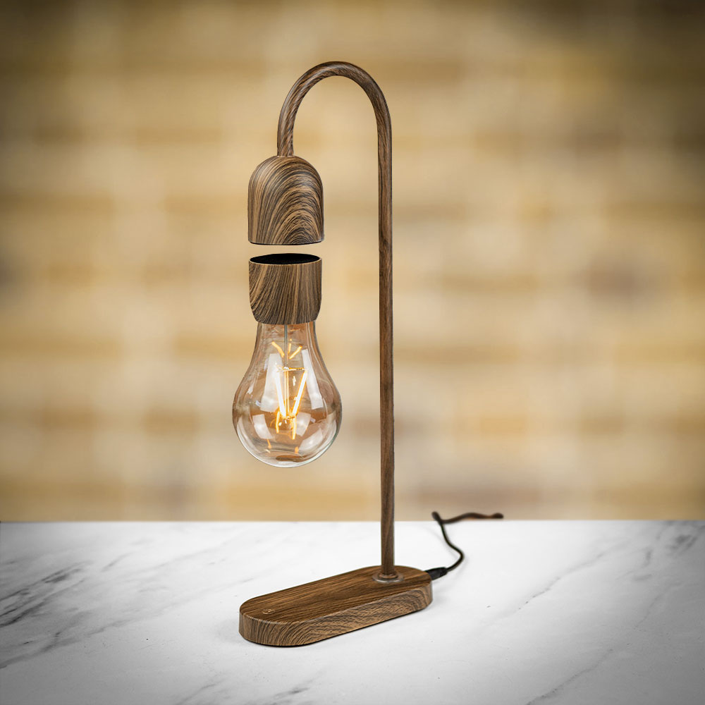 desk lamp with light bulb